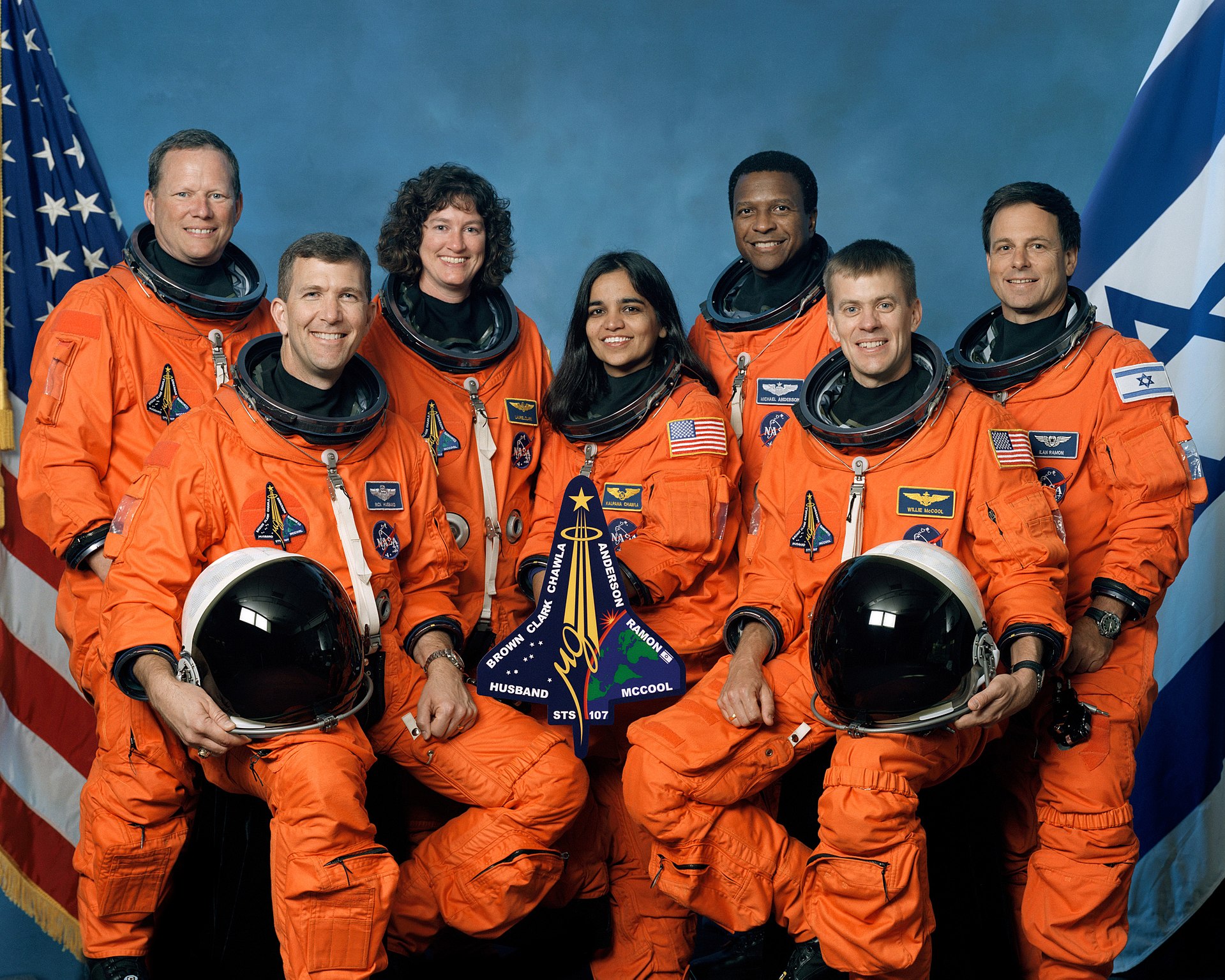 The Day Columbia's Crew Shared Their Vision of Peace